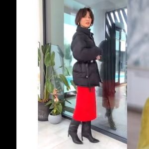 FIRE RED 🌟⚡️☄️🔥 stretchy skirt